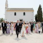 A Corfu Wedding at One of the Most Charming Seaside Churches in Greece