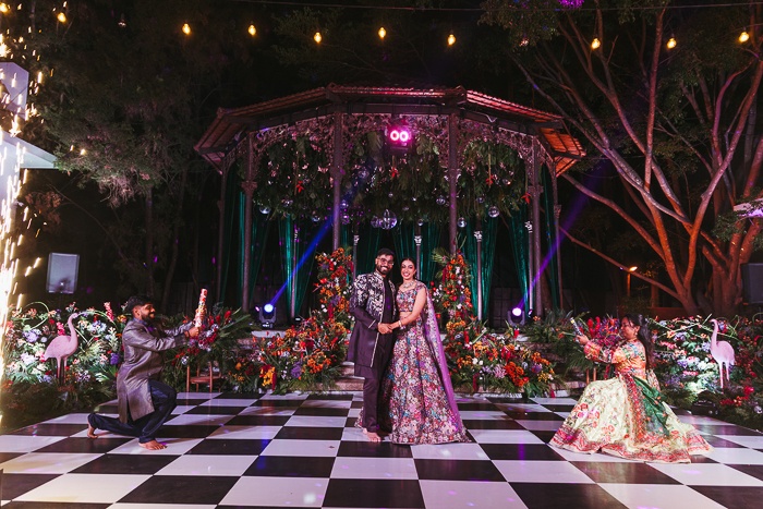 Color and Tradition Take Center Stage in a Tamarind Tree Bangalore Wedding