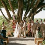 This Vibrant Costa Rica Beach Wedding at Pangas Beach Club Is a Burst of Chartreuse, Pink, and Orange