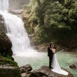 A Family of Three Elopes at Nauyaca Waterfall Nature Park in an Intimate Costa Rica Ceremony