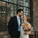 This NYC Restaurant Wedding Was an Intimate Spring Dinner Party for 30