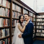 This Scotland Elopement Swapped the Highlands for The Most Charming City Bookstore Ceremony
