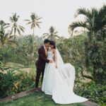 This Balinese Wedding Brought Together Unexpected Color and an Untamed Floral Design