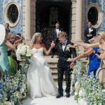 Yellow and Blue Were The Natural Color Choices for this Summer Pousada Palacio de Estoi Wedding
