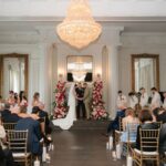 A Pink and Olive Wedding with a Speakeasy-Inspired Reception at The Mason in Dallas