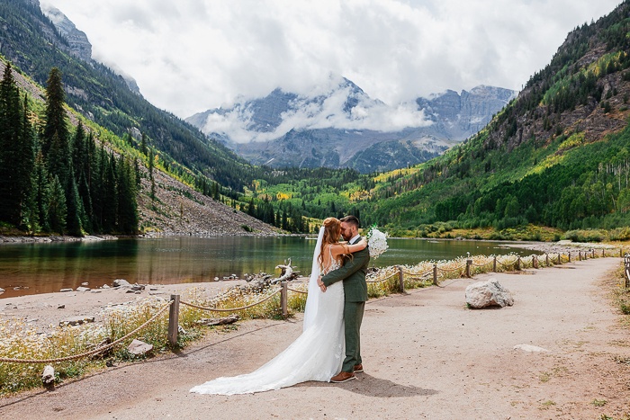 A Maroon Bells Ceremony and Snowmass Reception: A Quintessentially Colorado Mountain Wedding