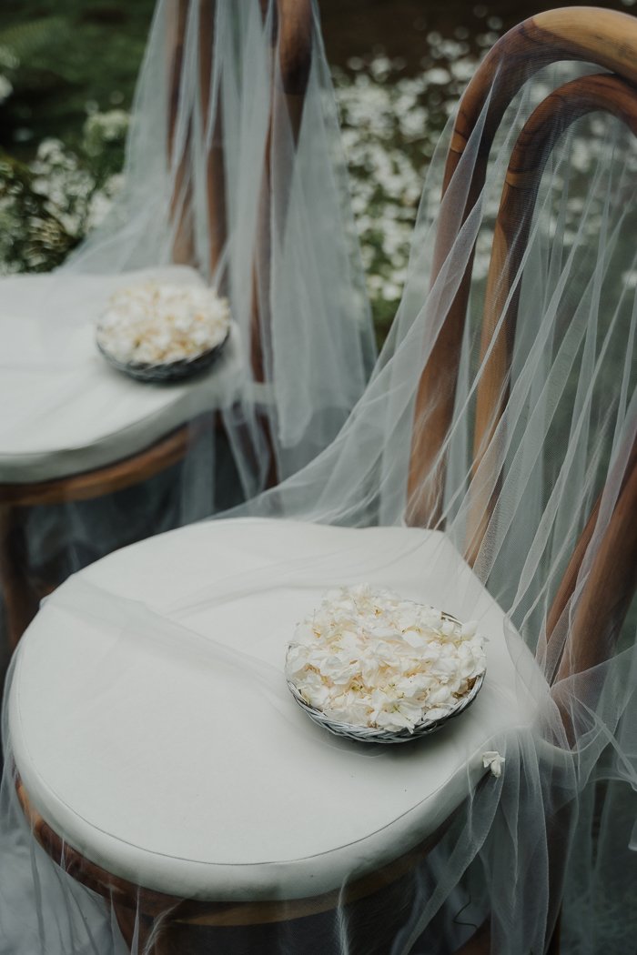 This Tibumana Waterfall Elopement in Ubud, Bali Was an Intimate Family Affair
