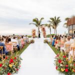 A Colorful, Sunset-Toned Destination Wedding at Hard Rock Los Cabos